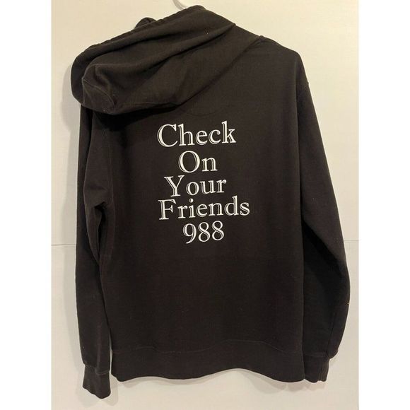 COYF 988 Suicide Prevention Hoodie Size M - Picture 2 of 4